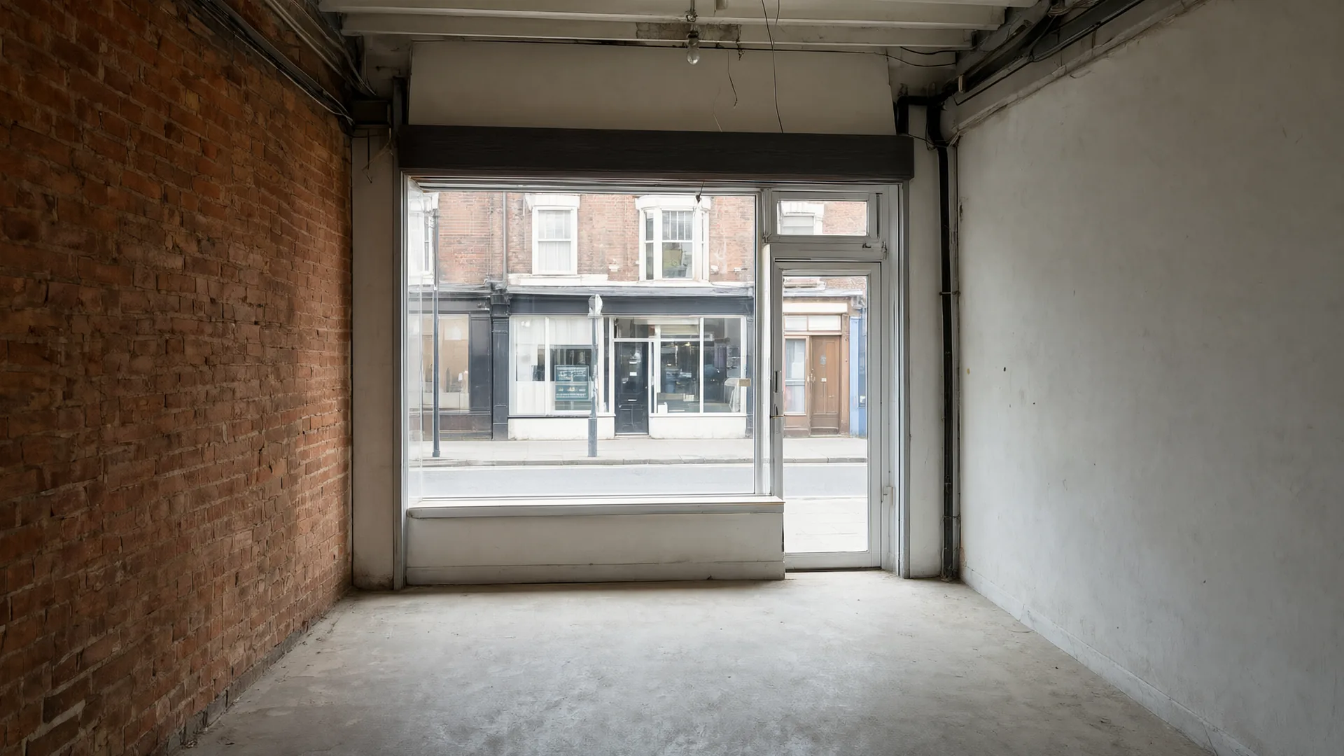 The empty shop unit